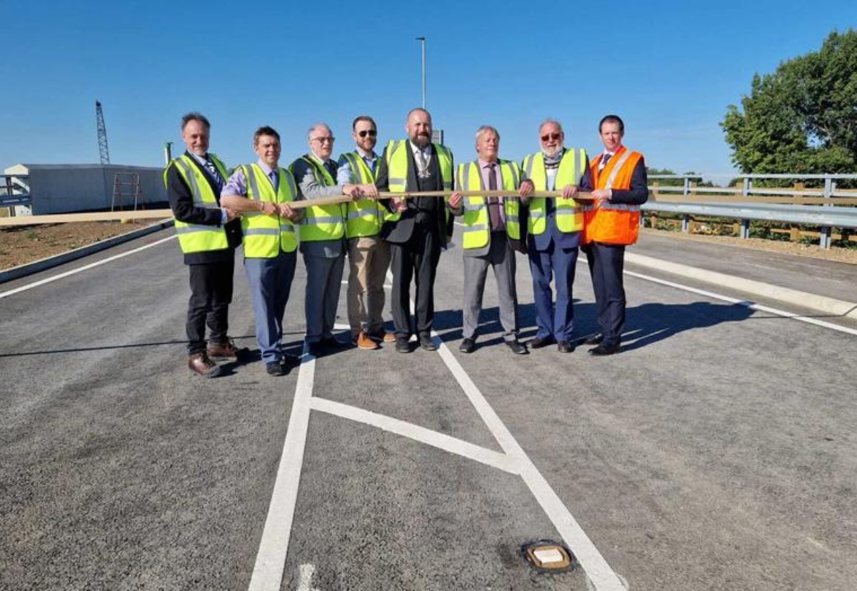 The crossing was officially opened in 2022