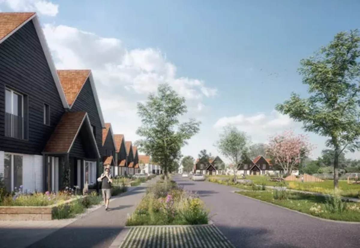 Homes will be built alongside green spaces, new infrastructure and transport links, as well as the revitalisation of commercial and community spaces in Druids Heath