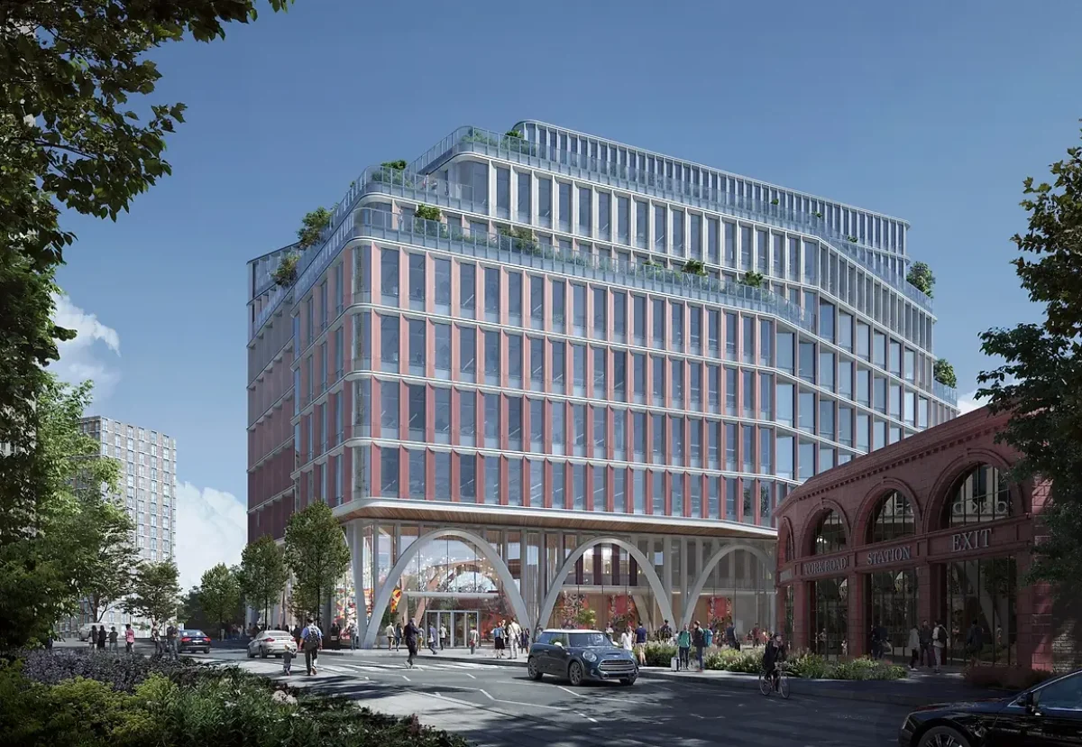 Landmark life sciences building will be located next to the disused York Way Tube Station