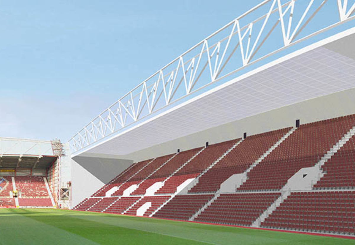 The new stand will be ready by November