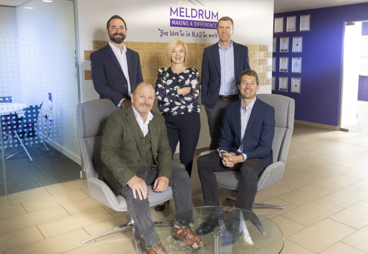 Dave Meldrum (seated left) with legal advisors