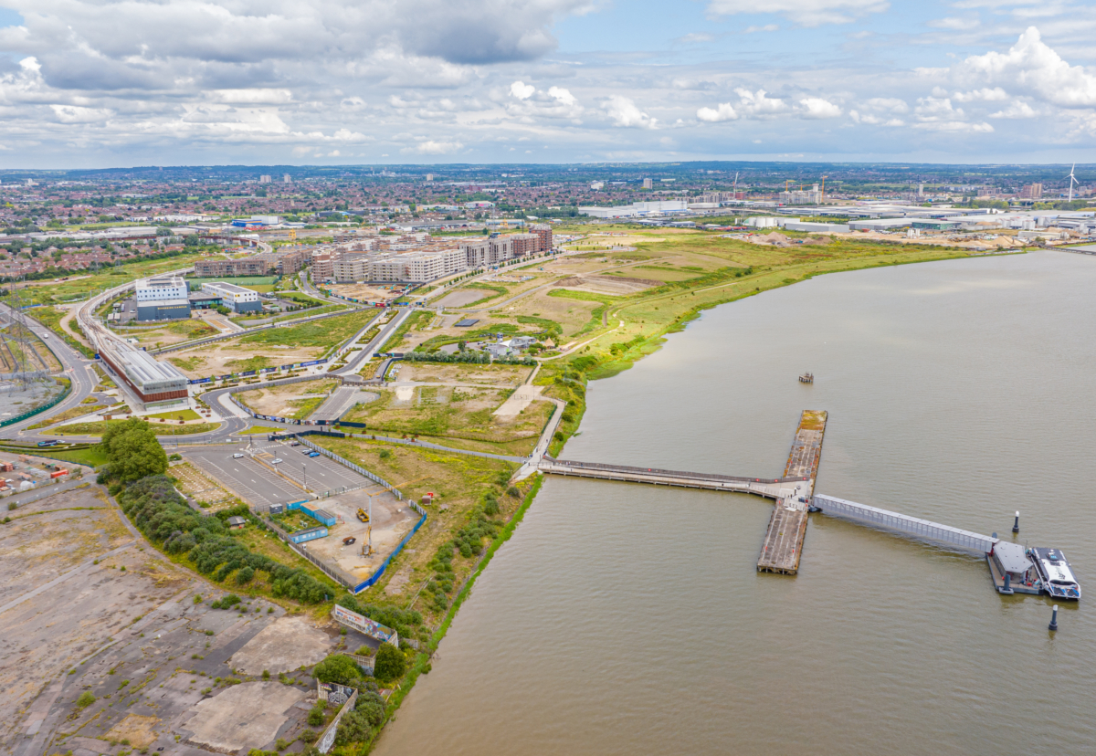 Barking Riverside site