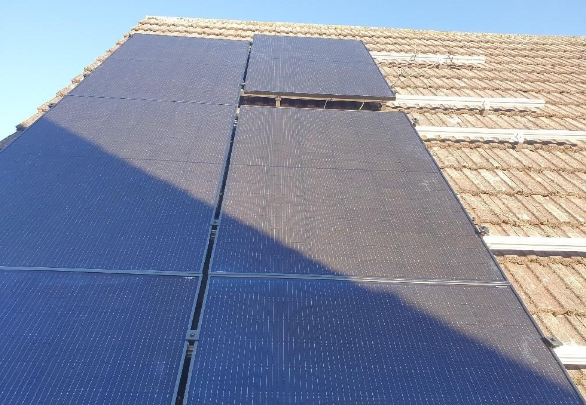 The company had been hired to move solar panels on the homeowner’s roof