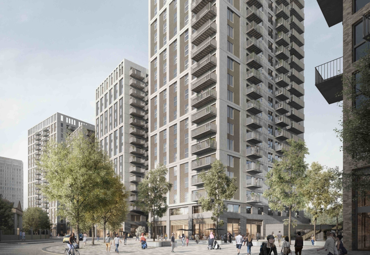 Ealing scheme will consist of four high rise blocks of between 15 and 23 storeys