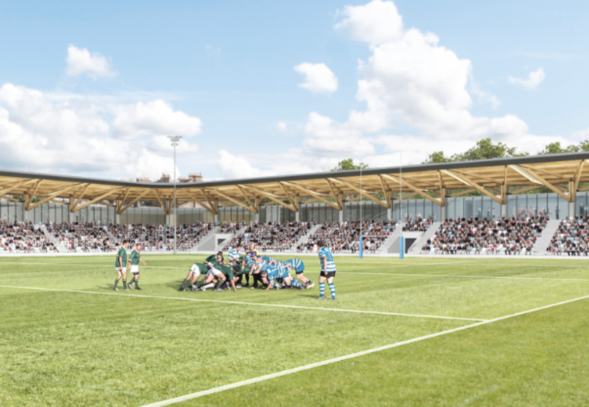Robertson has been appointed to lead the redevelopment of Raeburn Place, the iconic Edinburgh sports ground which hosted the world’s first international rugby match.