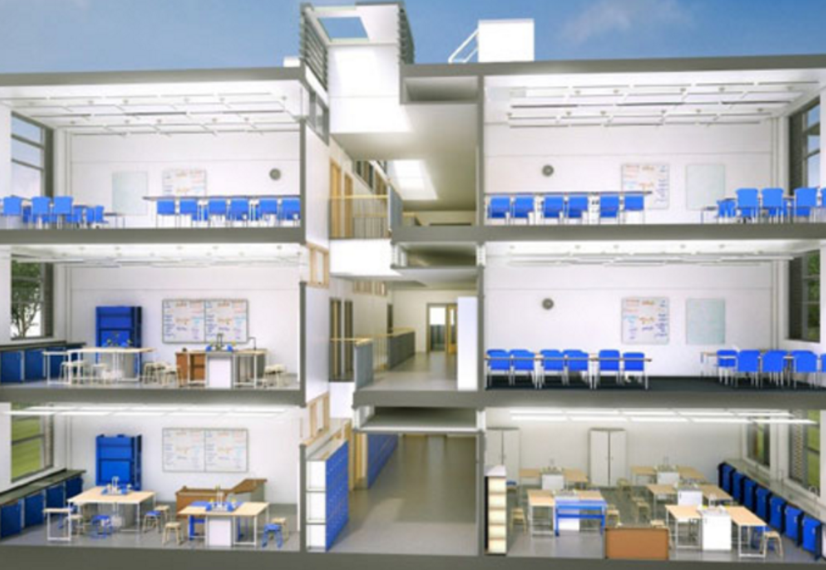 The Government is aiming to use standardised modular designs on 50 school projects in England