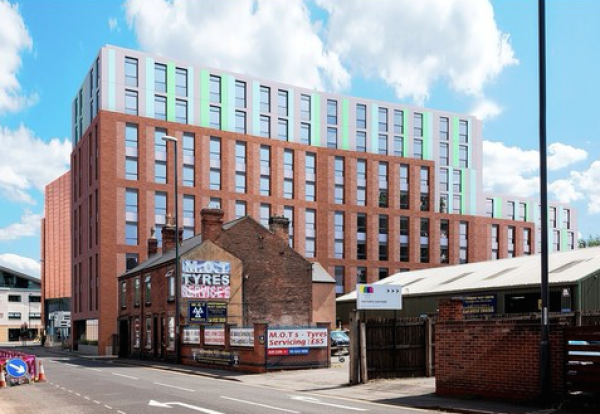 Derby student rooms block approved | Construction Enquirer