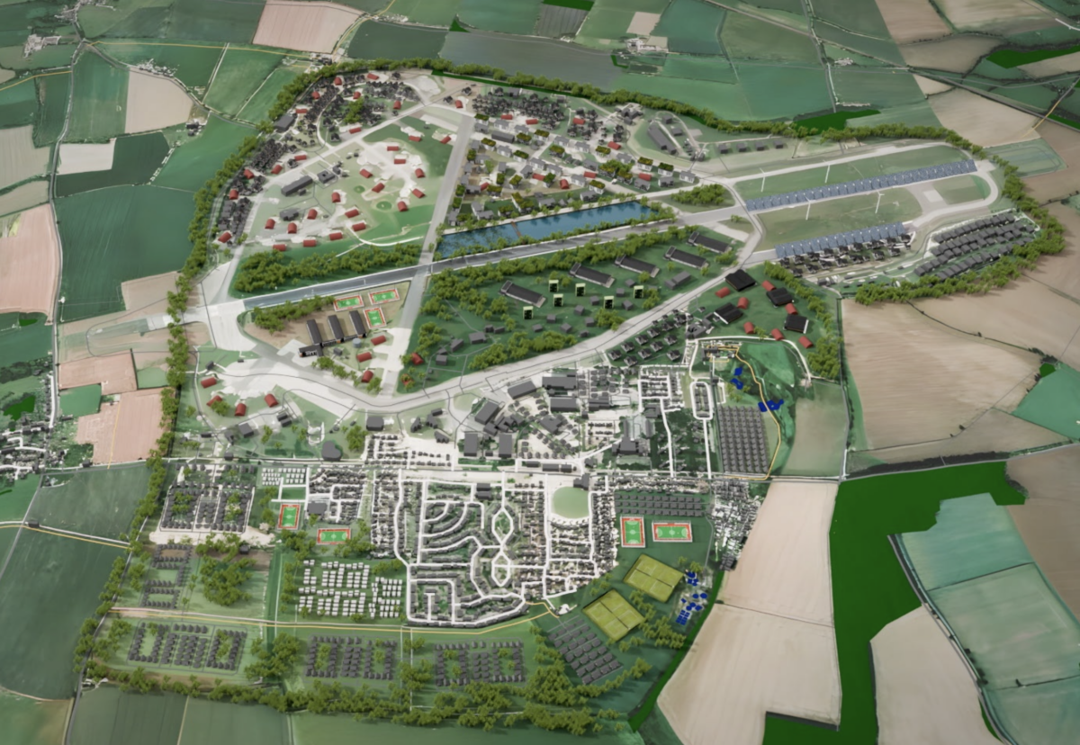 Heyford Park plan on former RAF airfield ticks boxes for Labour's new towns