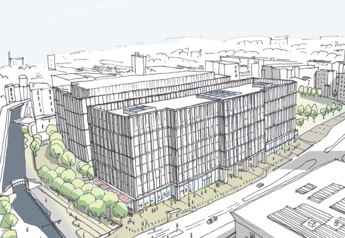 Two new civil services building will rise to 9 storeys and provide 800,000 sq ft of office space