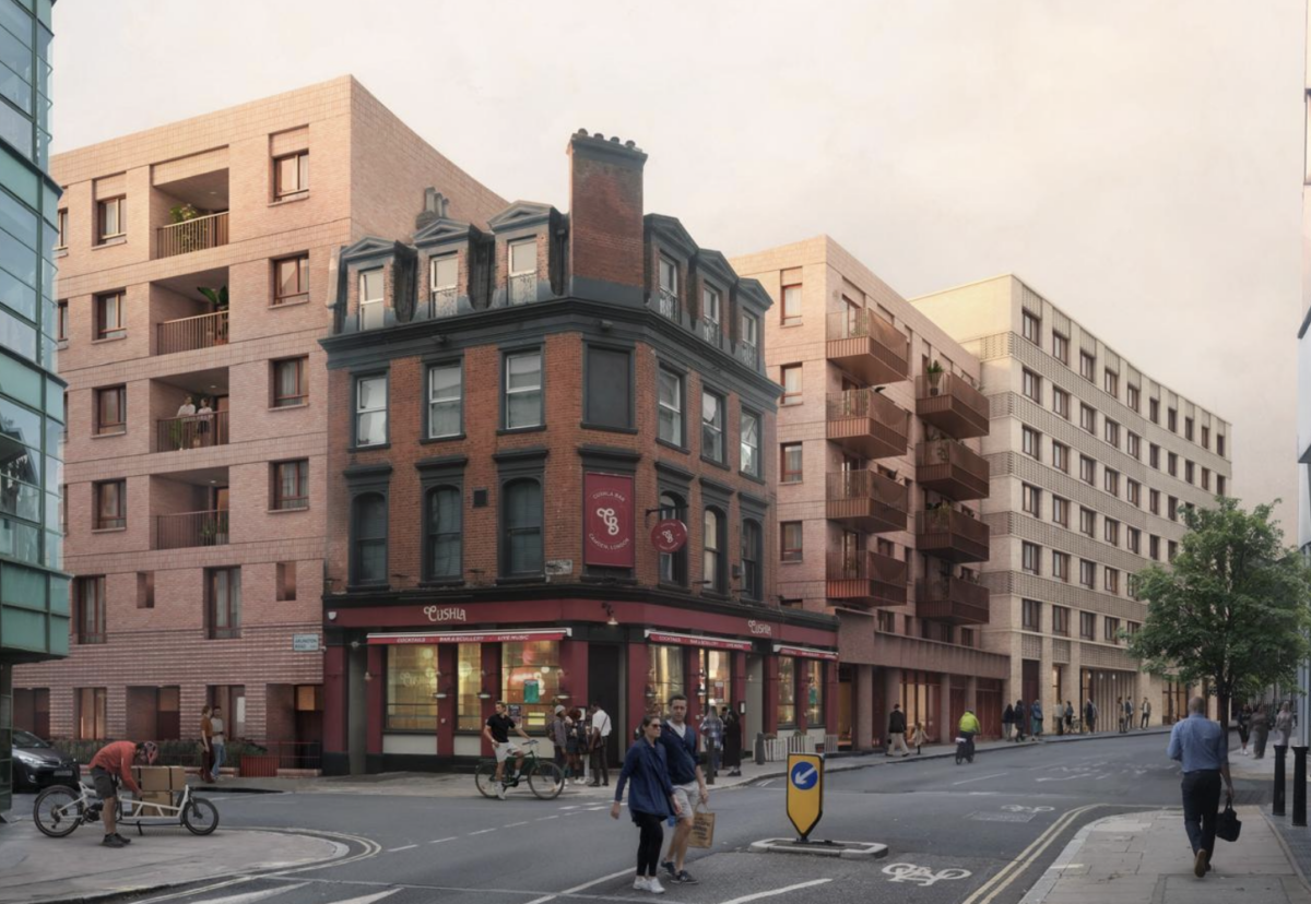 Camden Town scheme will incorporate an exisiting 19th century pub