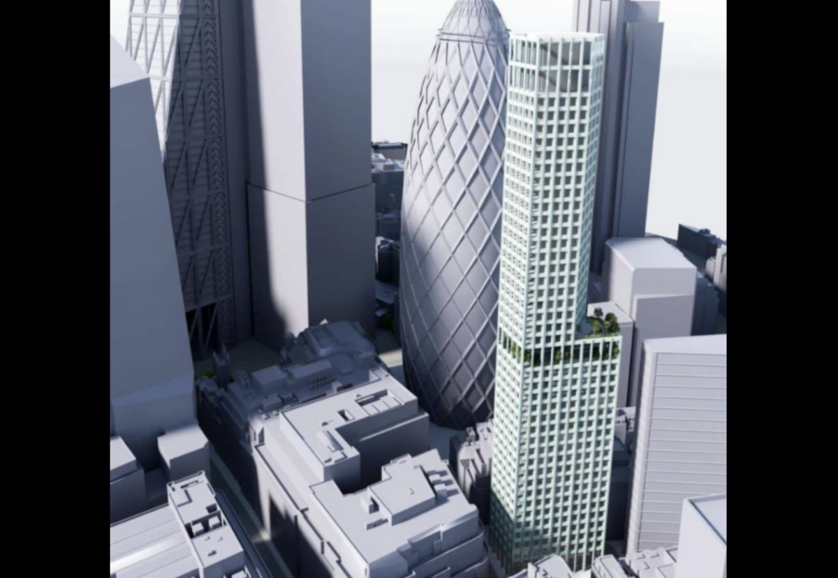 Bury Street office tower plan