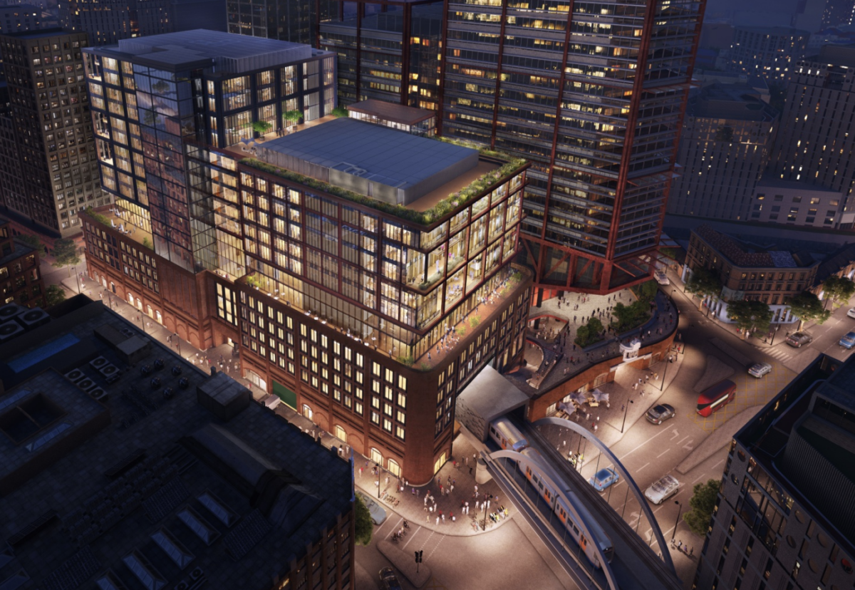 Phase 1 of the planned Bishopsgate Goodsyard redevelopment