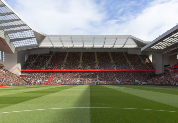 Liverpool unveil expanded £60m Anfield stand plan | Construction Enquirer