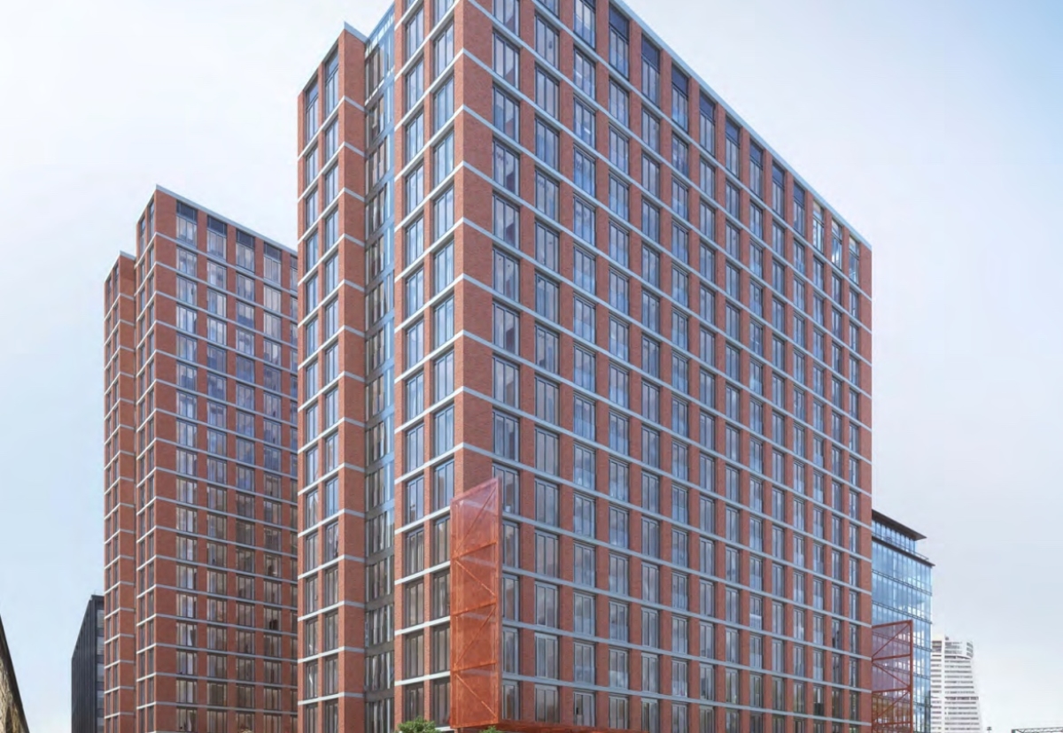 BAM’s proposed build to rent scheme for the Monk Bridge site in Leeds